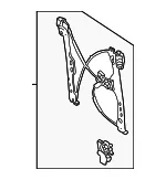 Window Regulator - Ford (m2dz9823200a) - view 3