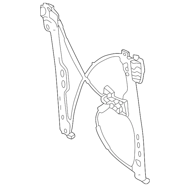 Window Regulator - Ford (m2dz9823208a)