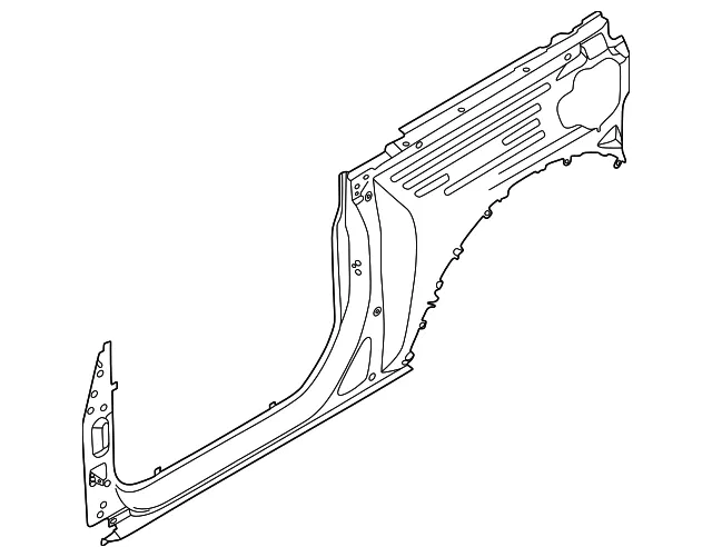 Inner Quarter Panel - Ford (m2dz9827847a) - view 2