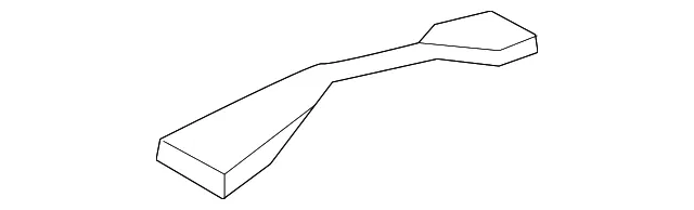 Interior Quarter Panel Trim Panel Insert - Ford (m2dz9842410aa) - view 4