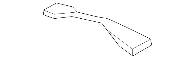 Interior Quarter Panel Trim Panel Insert - Ford (m2dz9842411aa) - view 2