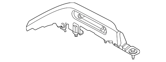 Handle - Ford (m2dz9920038ba) - view 5