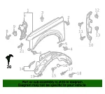 Fender Splash Shield - Ford (mb3z16055a) - view 10