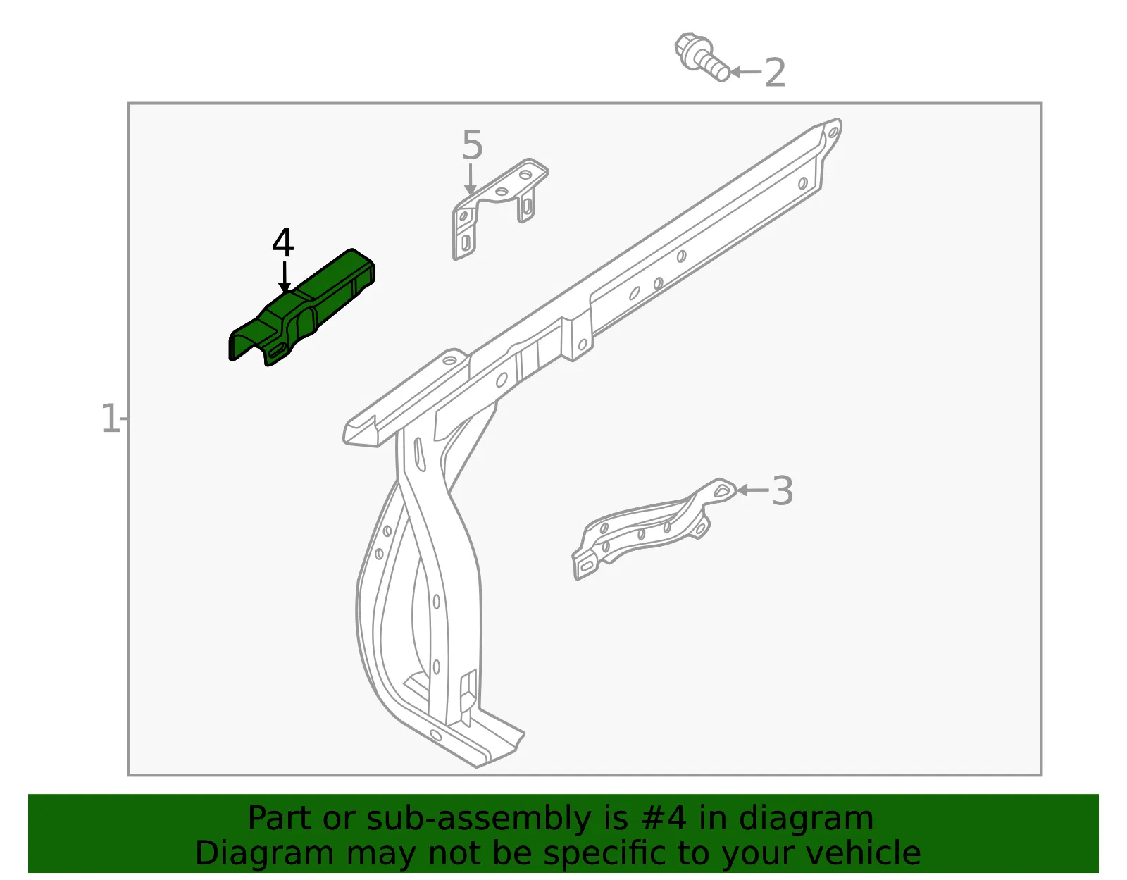 Fender Bracket - Ford (mb3z16c199a) - view 6