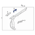 Fender Bracket - Ford (mb3z16c274h) - view 10