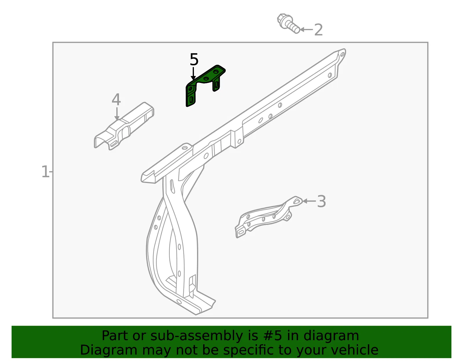 Fender Bracket - Ford (mb3z16c274h) - view 5