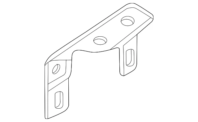 Fender Bracket - Ford (mb3z16c275b) - view 5