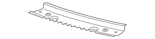 Windshield Header - Ford (mc5z7803408a)