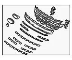 Grille Assembly - Ford (ml1z8200aa) - view 3