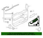 Pull Handle - Ford (ml3z14527ba) - view 6
