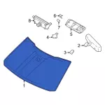 Windshield - Ford (ml3z1503100h) - view 5