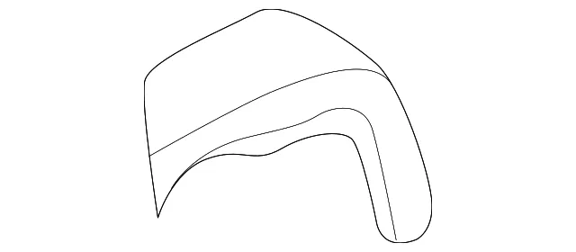 Instrument Panel Molding - Ford (ml3z1504338ea) - view 2