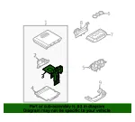 Console Hinge - Ford (ml3z1504604c) - view 16