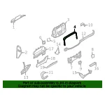 Upper Molding - Ford (ml3z15046a62cb) - view 7