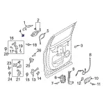 Handle Base Cap - Ford (ml3z15218a14aa) - view 12