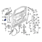 Handle Base Cap - Ford (ml3z15218a14aa) - view 13