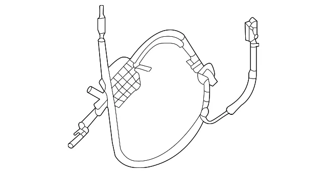 Door Latch Cable - Ford (ml3z15221a01d) - view 5