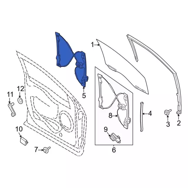 Window Regulator - Ford (ml3z1523200b) - view 2