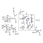 Door Latch Cable - Ford (ml3z15266a46a) - view 10
