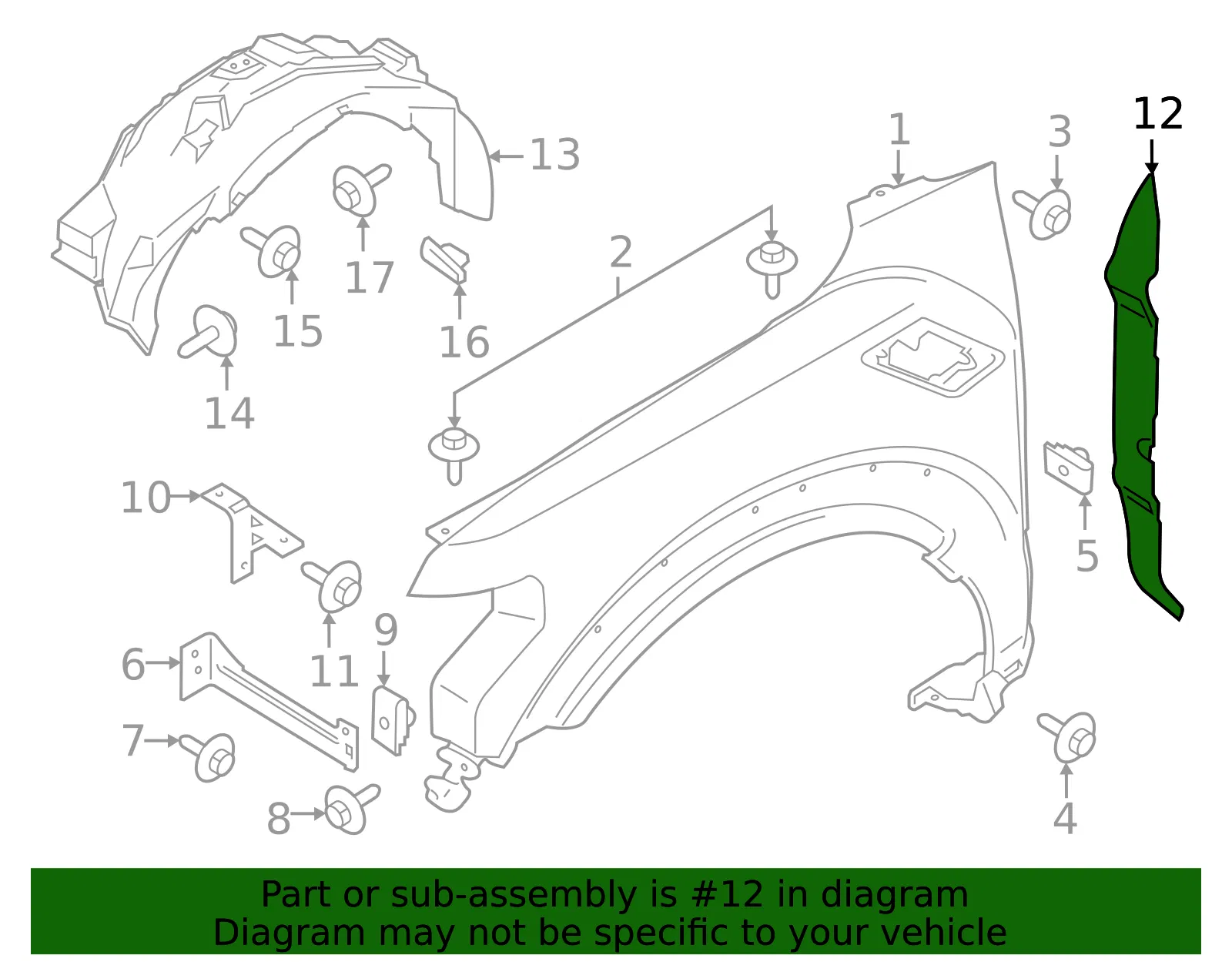 Fender Insulator - Ford (ml3z16072a) - view 3