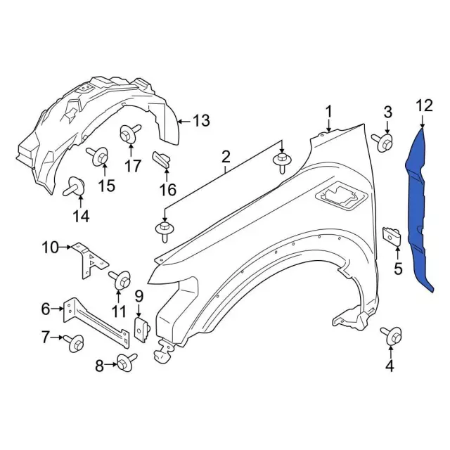Fender Insulator - Ford (ml3z16072a) - view 4