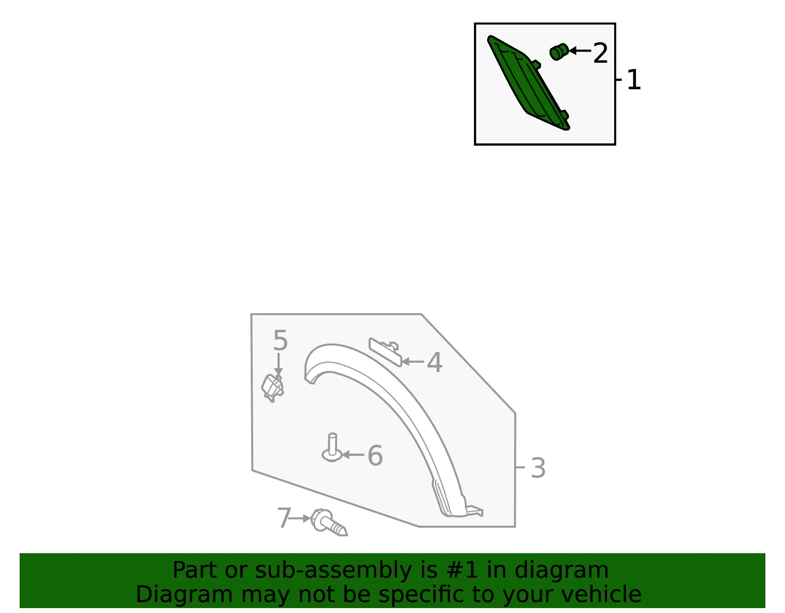 Fender Insert Emblem - Ford (ml3z16228aa) - view 4