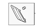 Fender Insert Emblem - Ford (ml3z16228ab) - view 8