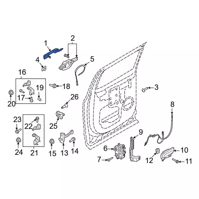 Window Motor - Ford (ml3z1623394a) - view 6