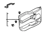 Door Interior Trim Panel - Ford (ml3z1623943dd) - view 3