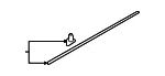 Door Shell Seal - Ford (ml3z1625324d) - view 13