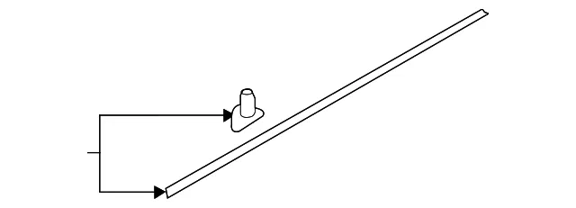 Door Shell Seal - Ford (ml3z1625324d) - view 5