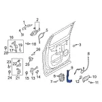 Door Latch Bracket - Ford (ml3z1626494a) - view 8