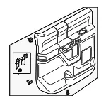 Door Interior Trim Panel - Ford (ml3z1627411fe) - view 3