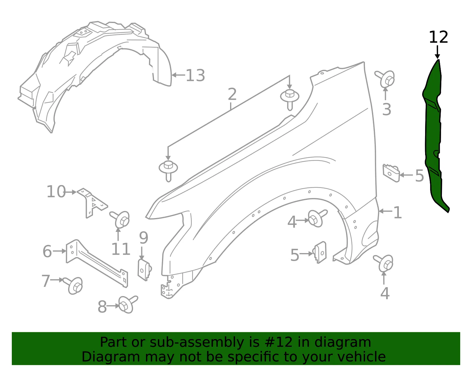 Fender Insulator - Ford (ml3z16e133a) - view 4