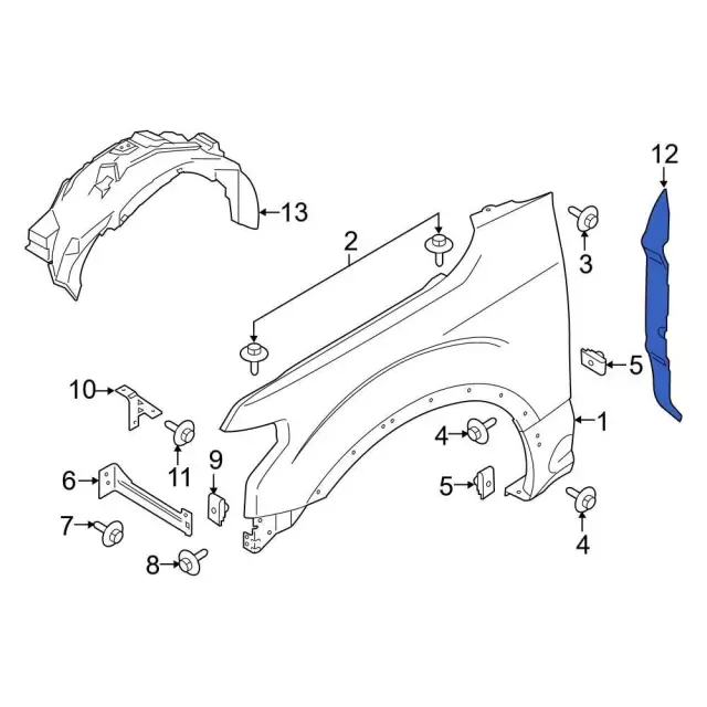 Fender Insulator - Ford (ml3z16e133a) - view 6