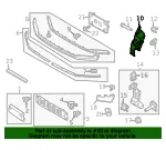 Bumper Molding Bracket - Ford (ml3z17c947f) - view 13