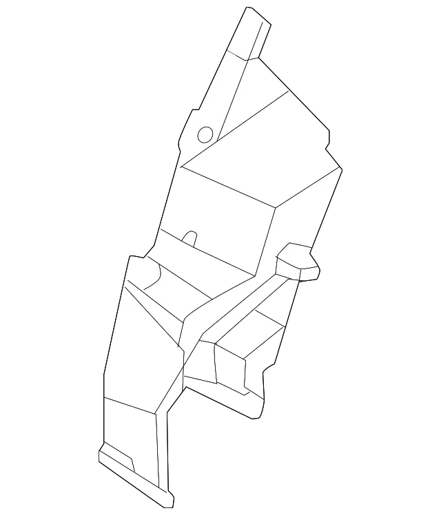 Bumper Molding Bracket - Ford (ml3z17c947f) - view 4