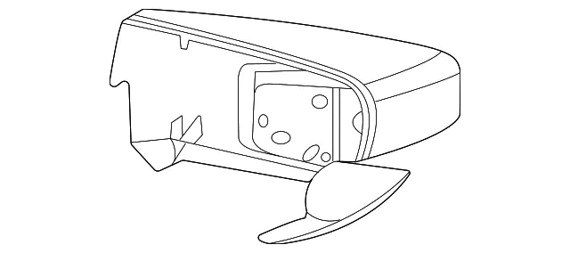 Mirror Cover - Ford (ml3z17d742ba) - view 4