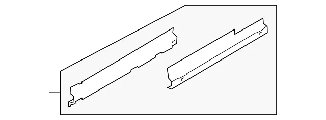 Rocker Panel Reinforcement - Ford (ml3z1810129b)
