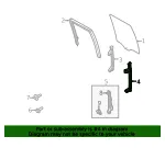 Window Regulator Guide - Ford (ml3z1825796a) - view 4
