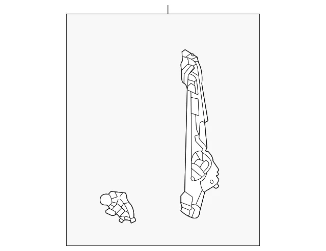 Window Regulator - Ford (ml3z1827001b)