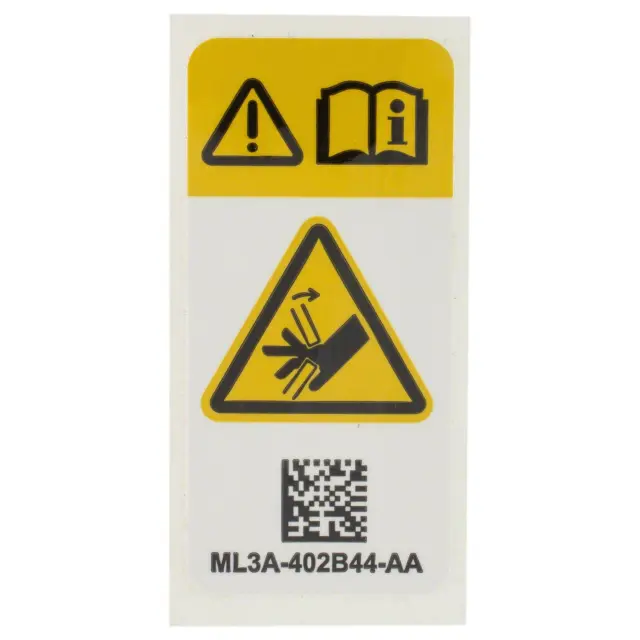 Warning Label - Ford (ml3z2600014a)