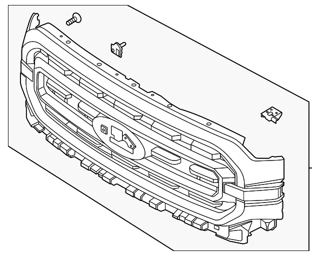 Grille - Ford (ml3z8200aa) - view 5