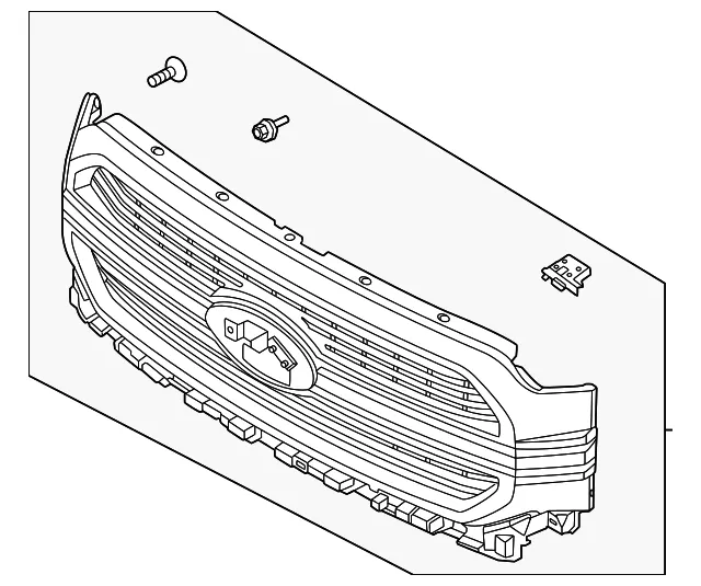 Grille - Ford (ml3z8200ka) - view 2
