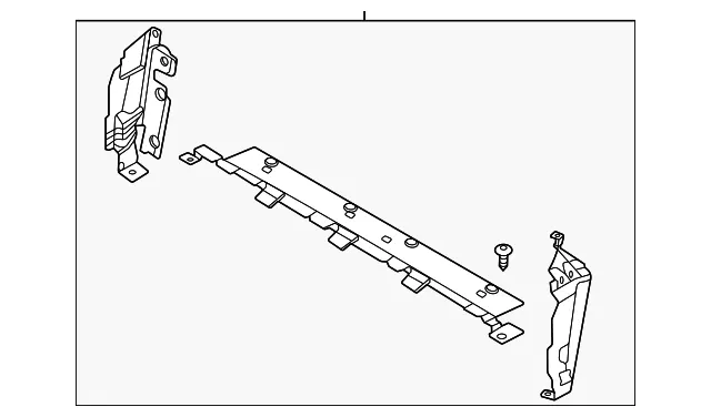 Air Deflector - Ford (ml3z8327f) - view 3