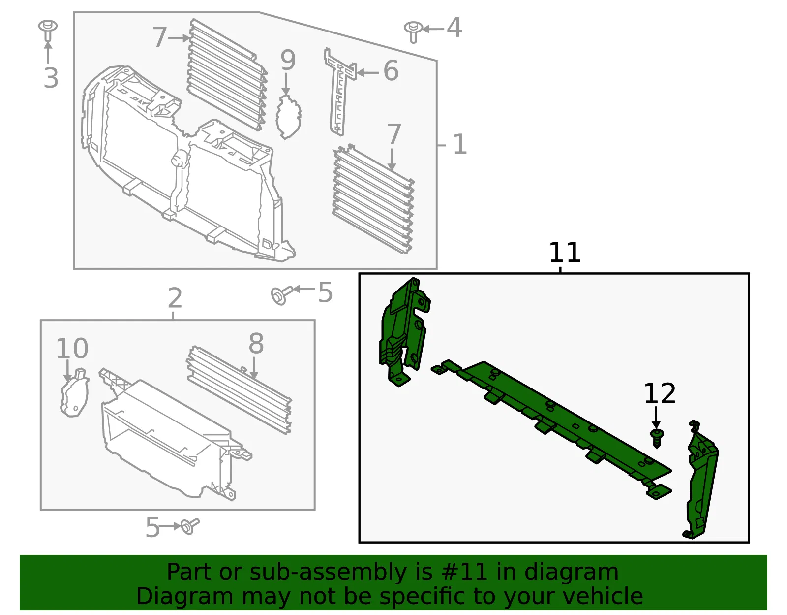Air Deflector - Ford (ml3z8327f) - view 4