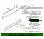 Tailgate Emblem - Ford (ml3z8442528a) - view 10