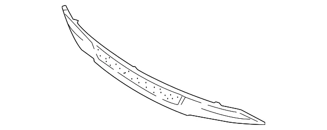 Lower Grille - Ford (mr3z17k945aa) - view 2