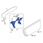 Window Regulator - Ford (mr3z6323209a) - view 6