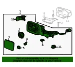 Mirror Assembly - Ford (n2dz17683a) - view 4